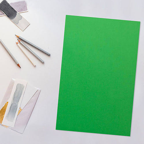 65lb Green 11 x 17 Cardstock, 50 Sheets/Pack Q1366