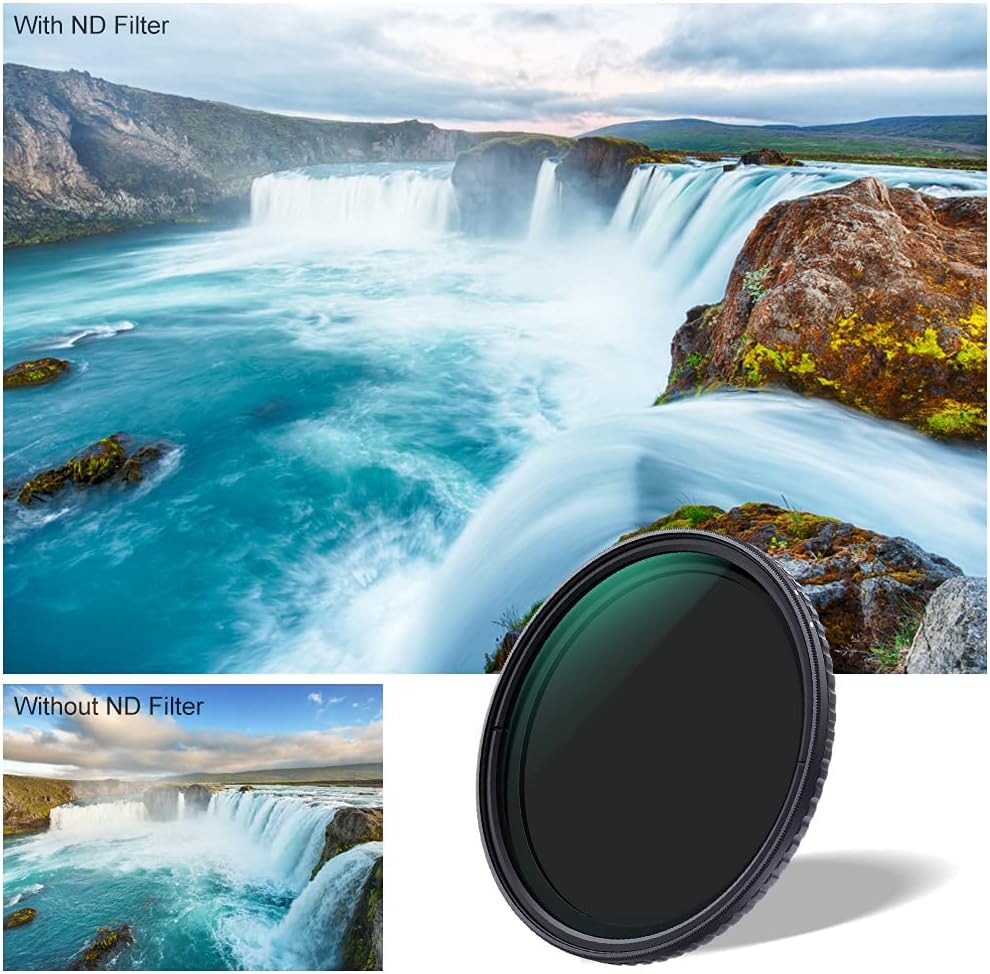 46mm Variable Neutral Density Filter ND2-ND32 Pack of 2 L473