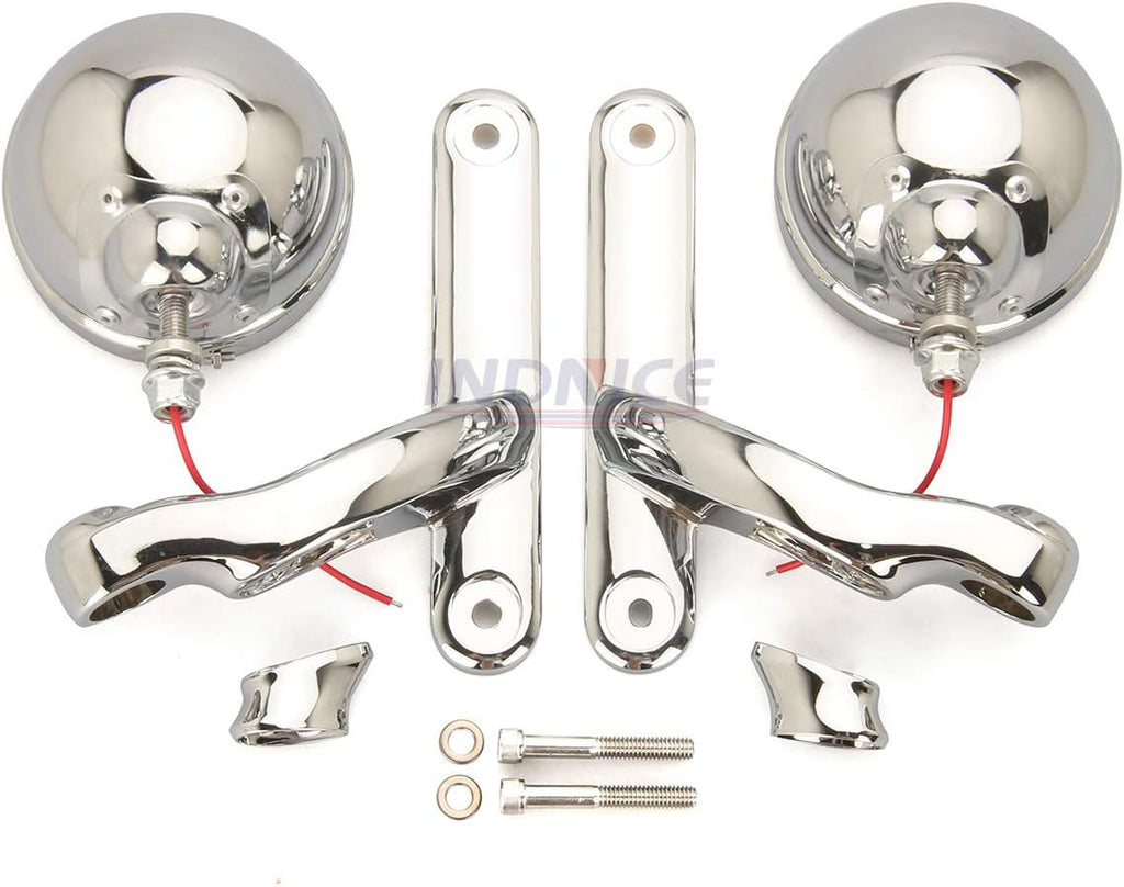 Chrome Fog Light Mounting Bracket for Harley Street Glide Road King Y939185