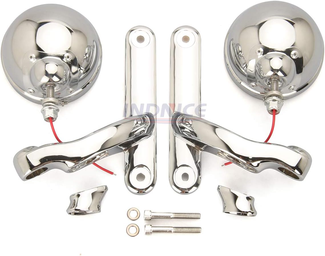Chrome Fog Light Mounting Bracket for Harley Street Glide Road King Y939185
