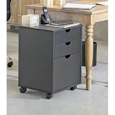 Black 3-Drawer Lateral Filing Cabinet X72091