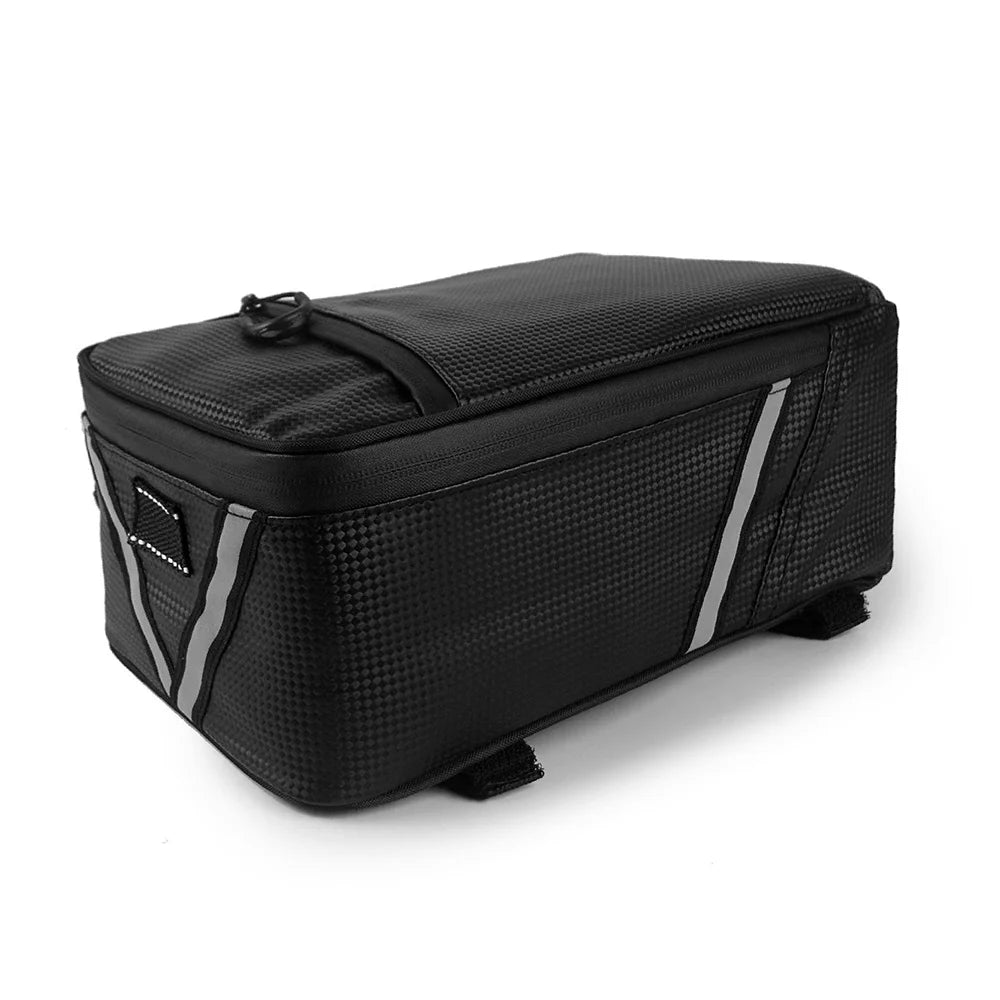 5L Water-resistant Canvas Bike Rear Seat Bag Z59097