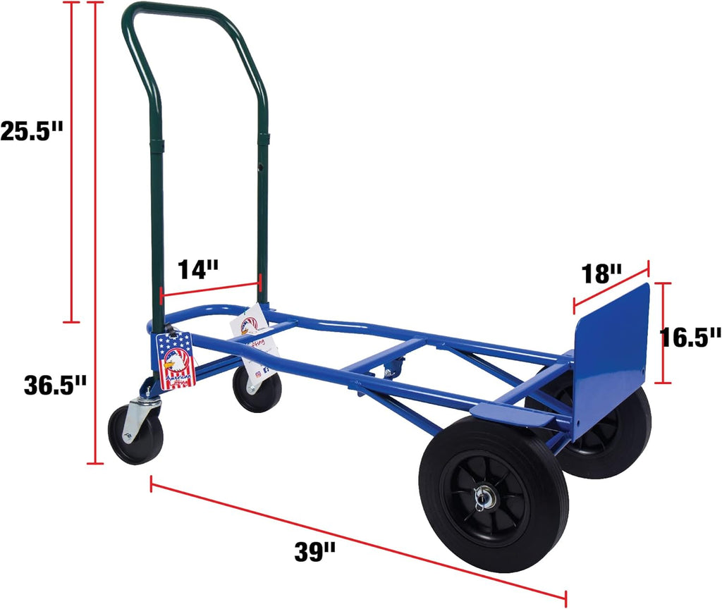 800 lbs Quick Latch Hand Truck C3036