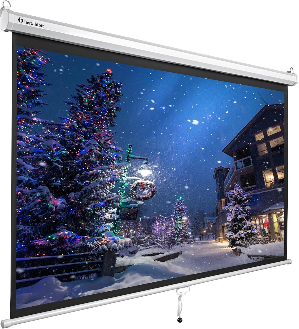 72" 16:9 Manual Pull Down Projector Screen B27847