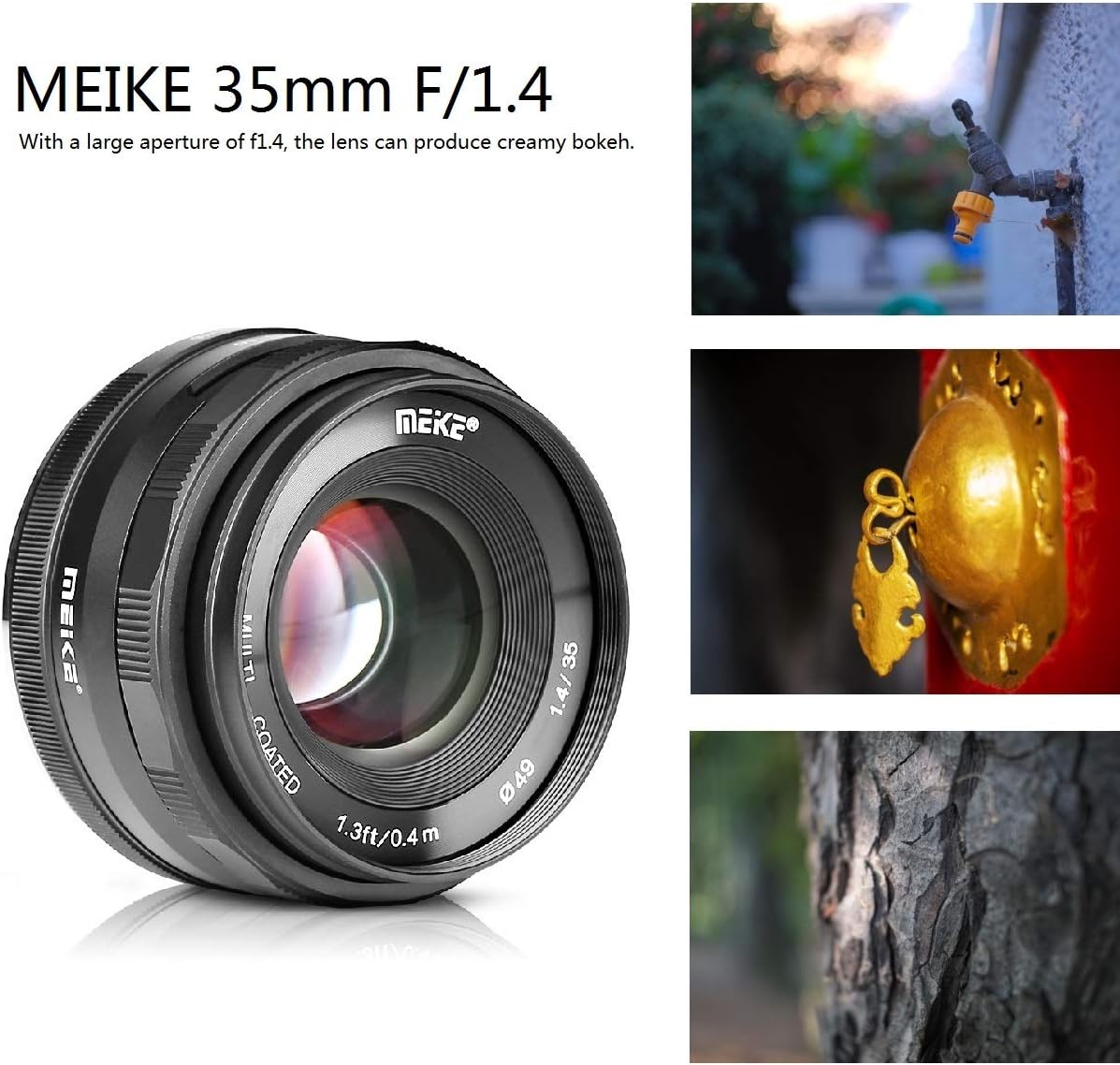 35mm F/1.4 Manual Focus Lens for Fujifilm Mirrorless Camera S931