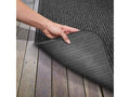 Charcoal Black 3' x 25' Skid-Resistant Carpet Runner O3305