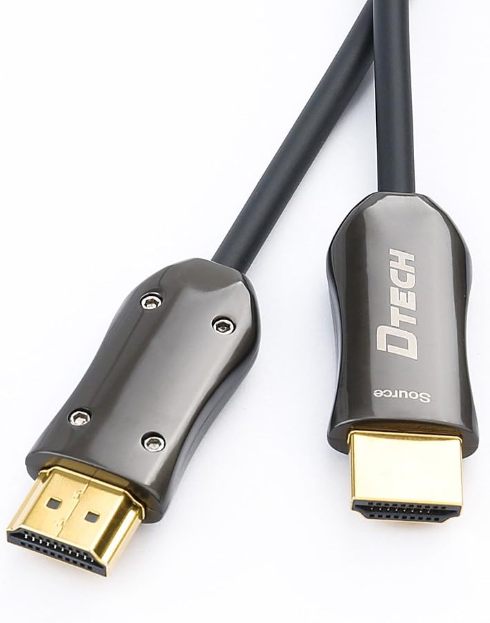 Fiber Optic HDMI Cable 50ft 4K60Hz 18Gbps Slim R82277