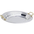 Oval Food Pan with Round Handle S3772