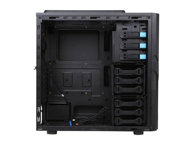 Black Mid-Tower Window Chassis U524