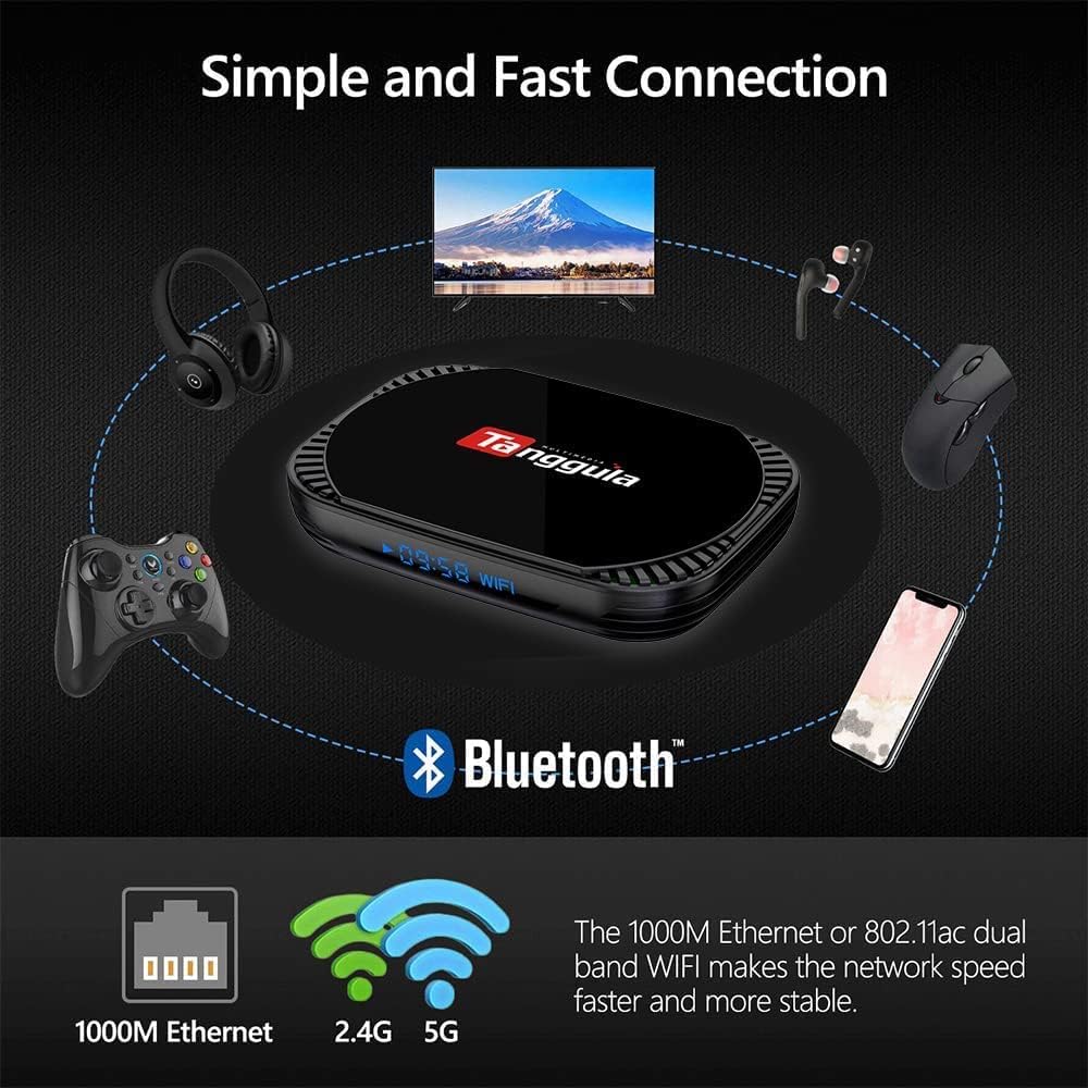 Tanggula X5 Box with Mini Keyboard Voice Remote I397