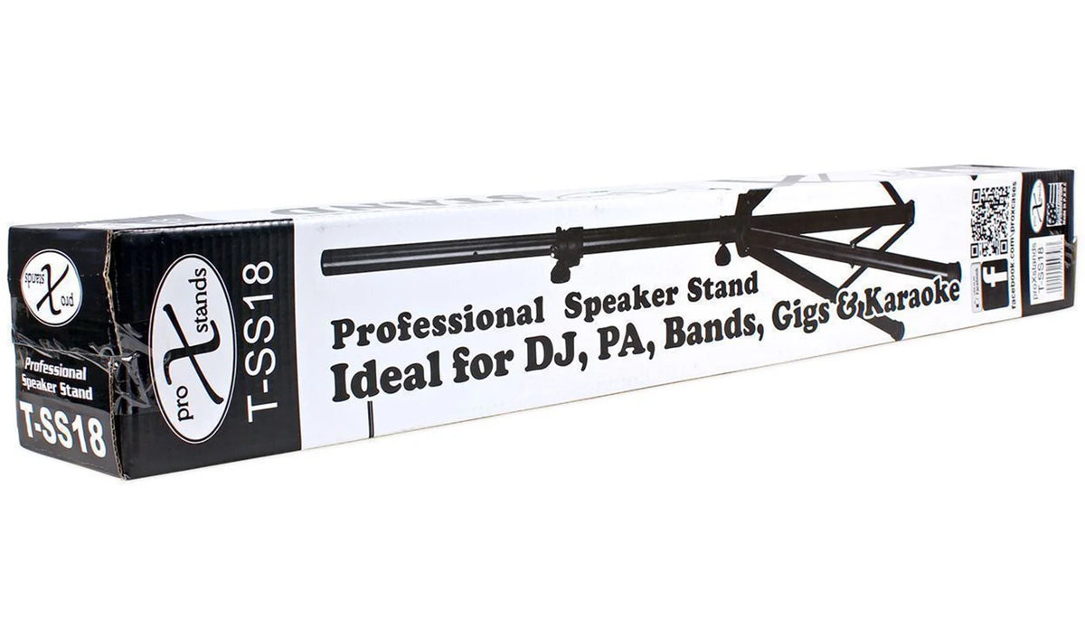 Black Heavy Duty Tripod Speaker Stand U570190