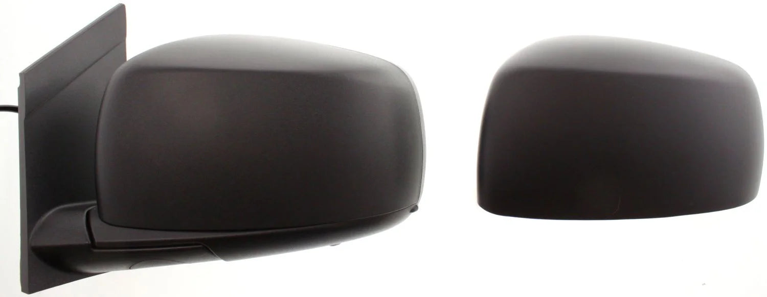Left Driver Side Heated Paintable Textured Black Mirror S5085