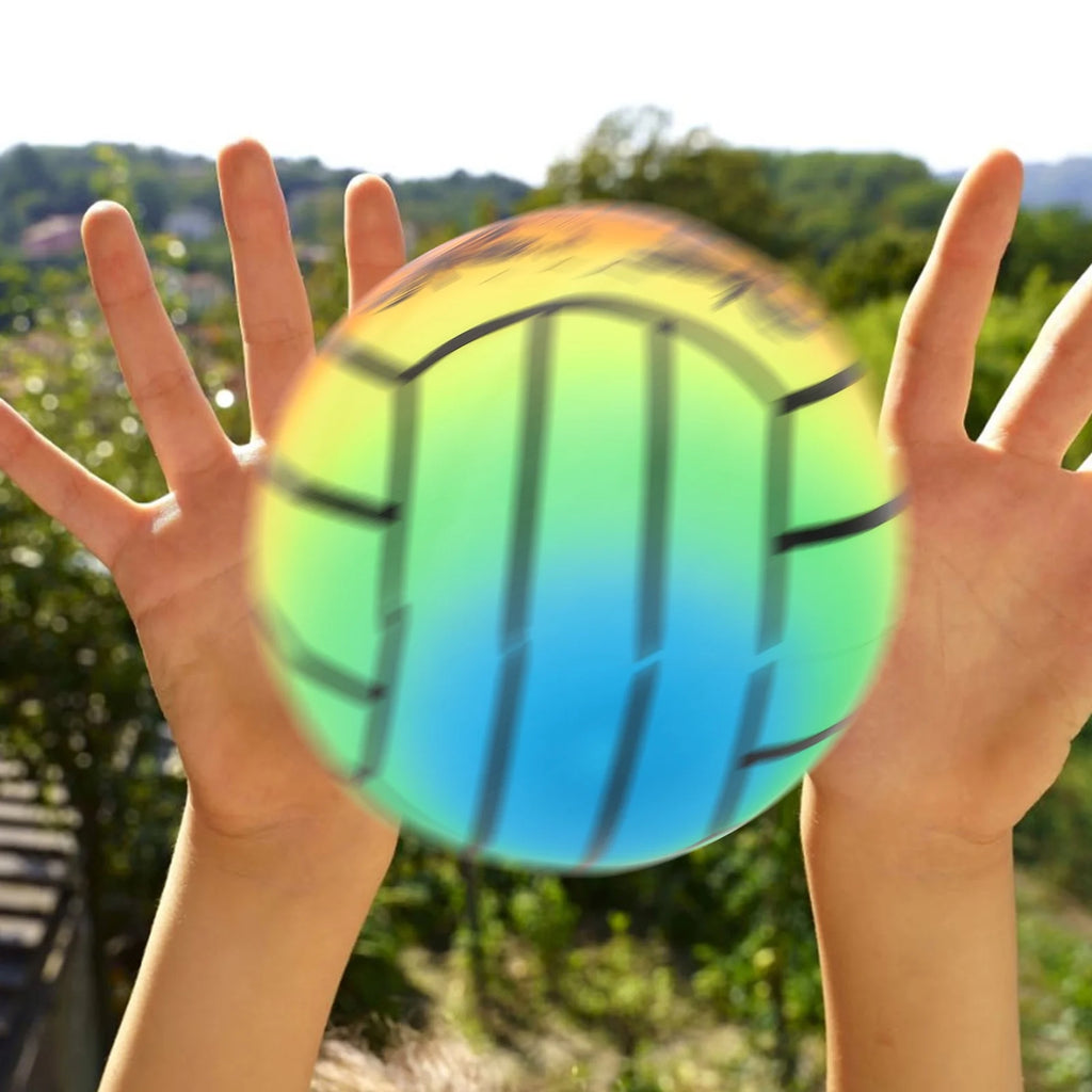 Inflatable Rainbow Volleyball Beach Ball X942366