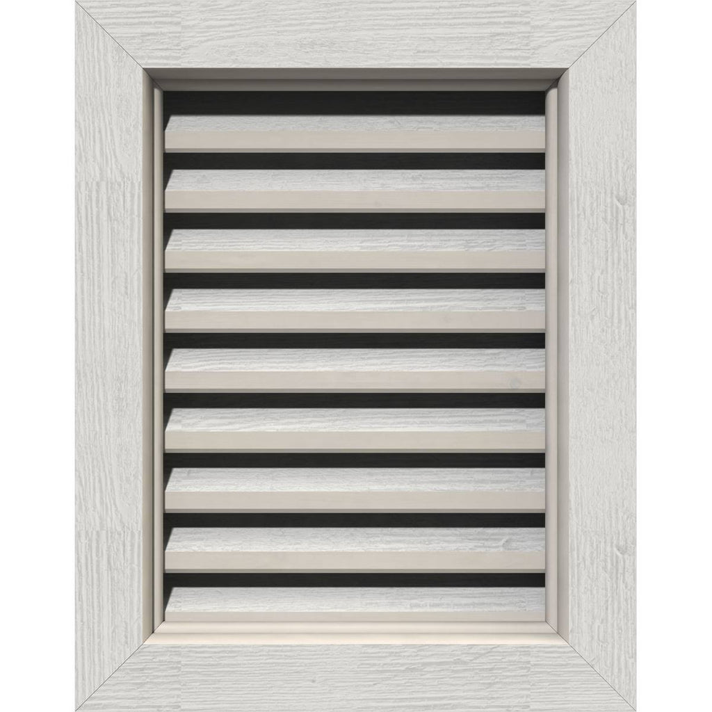 Primed Rough Saw Vertical Gable Vent C36136