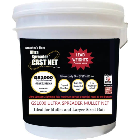 Cast Net 8& Rad 3/8x22 Mono Z440
