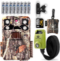 Trail Camera with Batteries, 32 GB SD Card, Card Reader, Reinforced Strap, and Microfiber Cloth Screen Cleaner Z8585