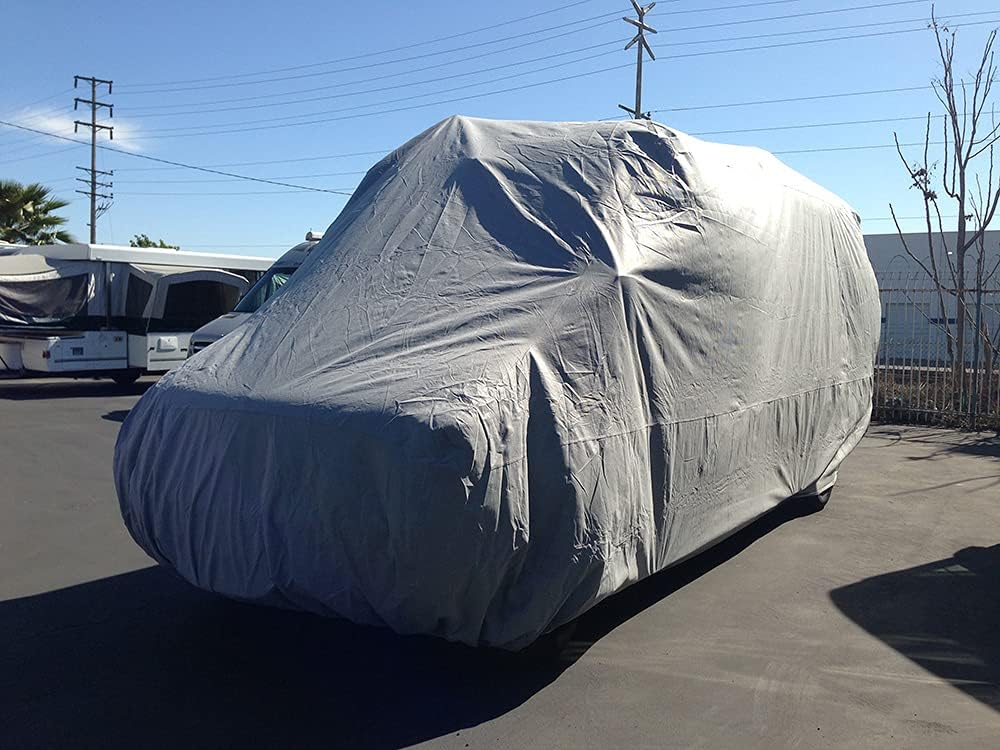 Waterproof Class B RV High Top Conversion Van Cover Fit up to 25ft (310 inch) I994