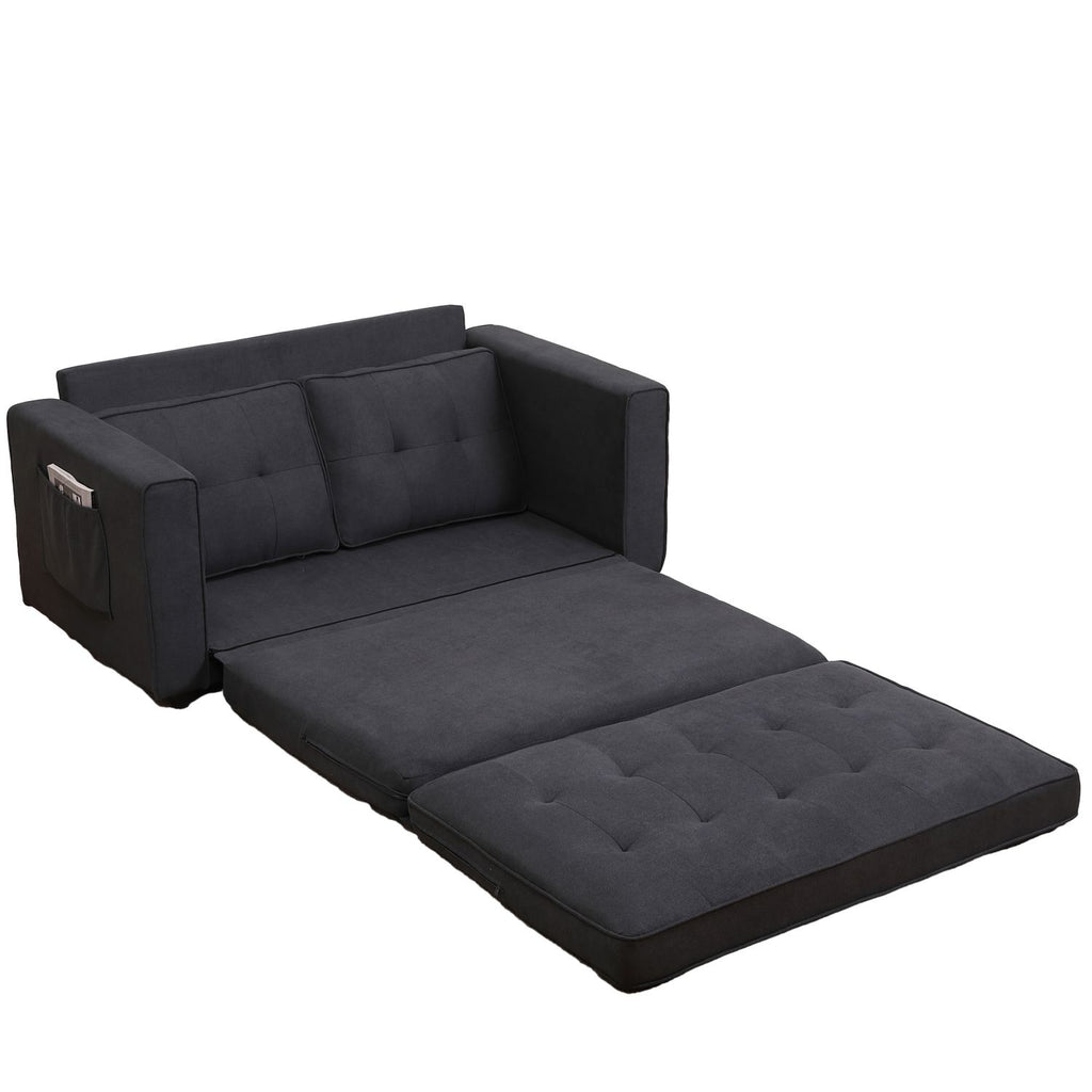 Fabric Sleeper Sofa 3-in-1 Pull Out Bed Folding Sofa F698