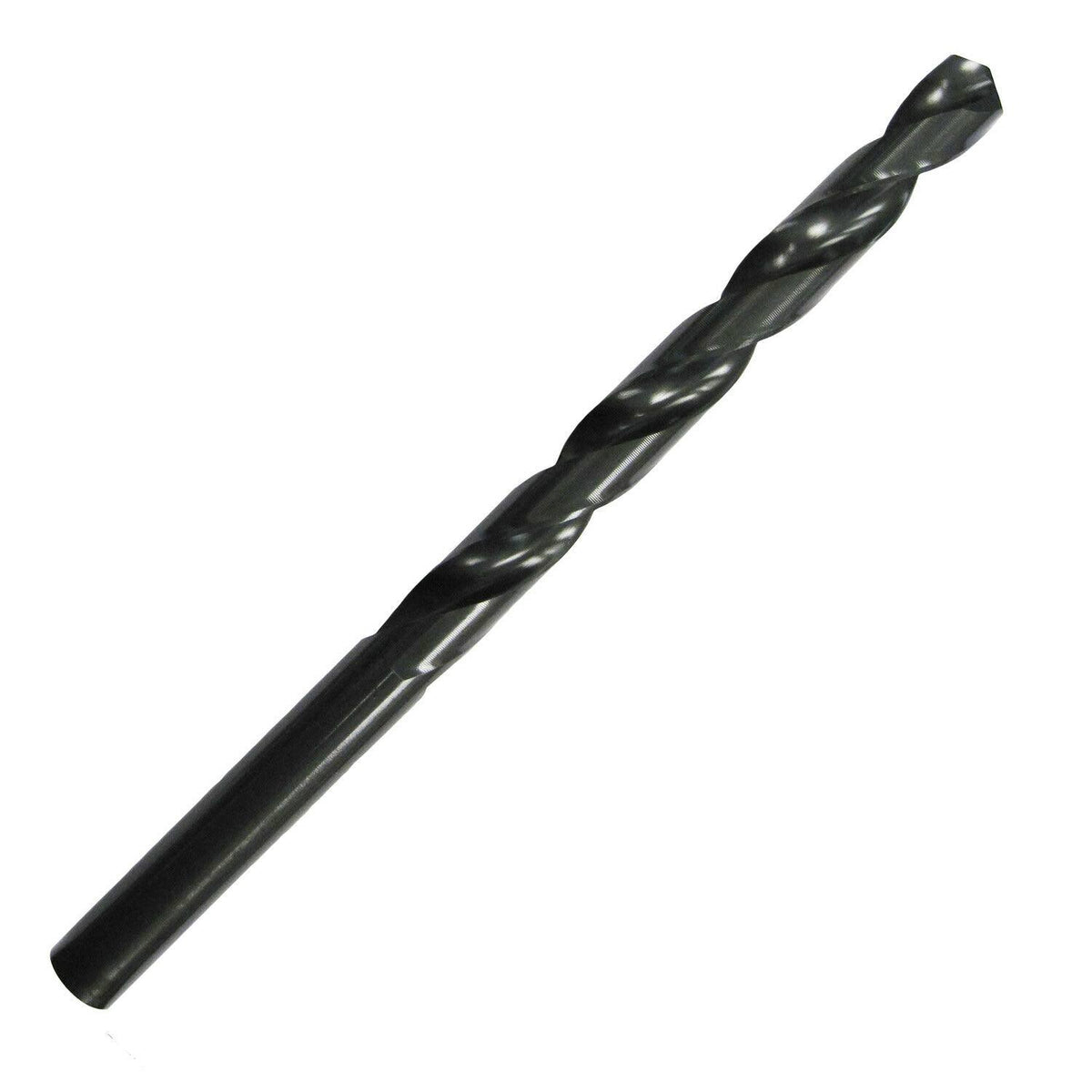 3/32x22 Diameter HSS 118° Point Taper Length Drill, Steam Oxide Finish, 62mm LOC, 95mm OAL X292409
