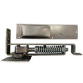 Satin Nickel Double Action Floor Mount V736