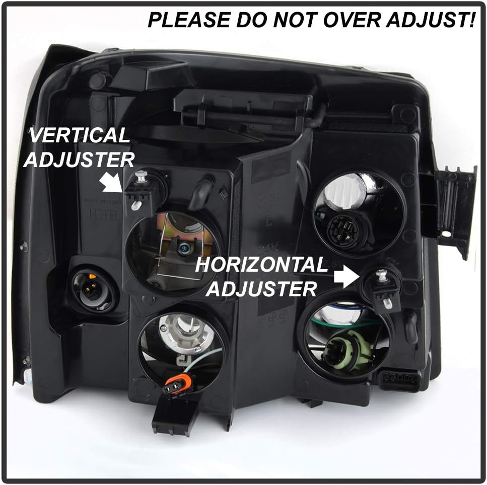 2003-2006 Cadillac Escalade HID Headlights Driver Passenger Side P3955