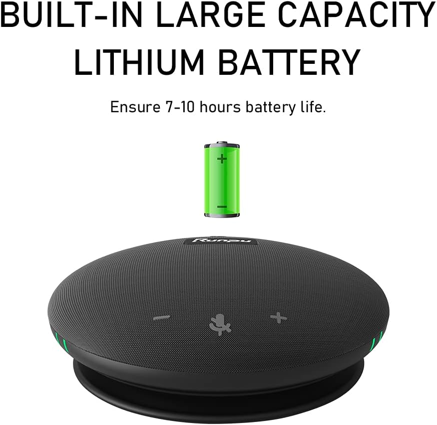 Bluetooth USB Omnidirectional Microphone Speaker with Noise Canceling P211989