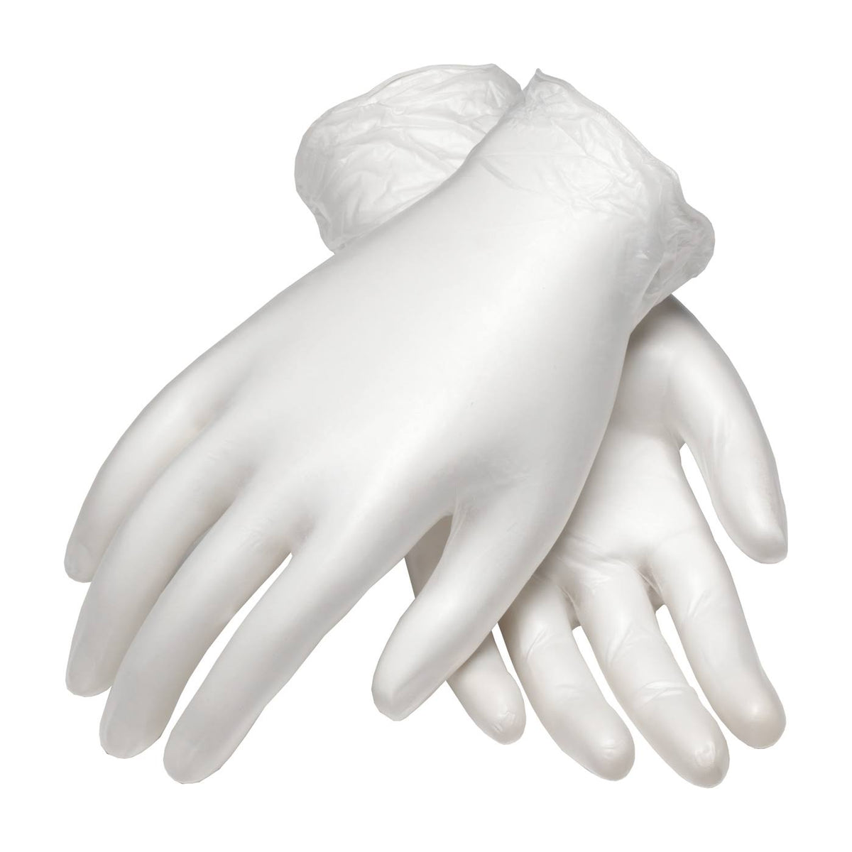 Class 10 Cleanroom Vinyl Glove with Finger Textured Grip J4637