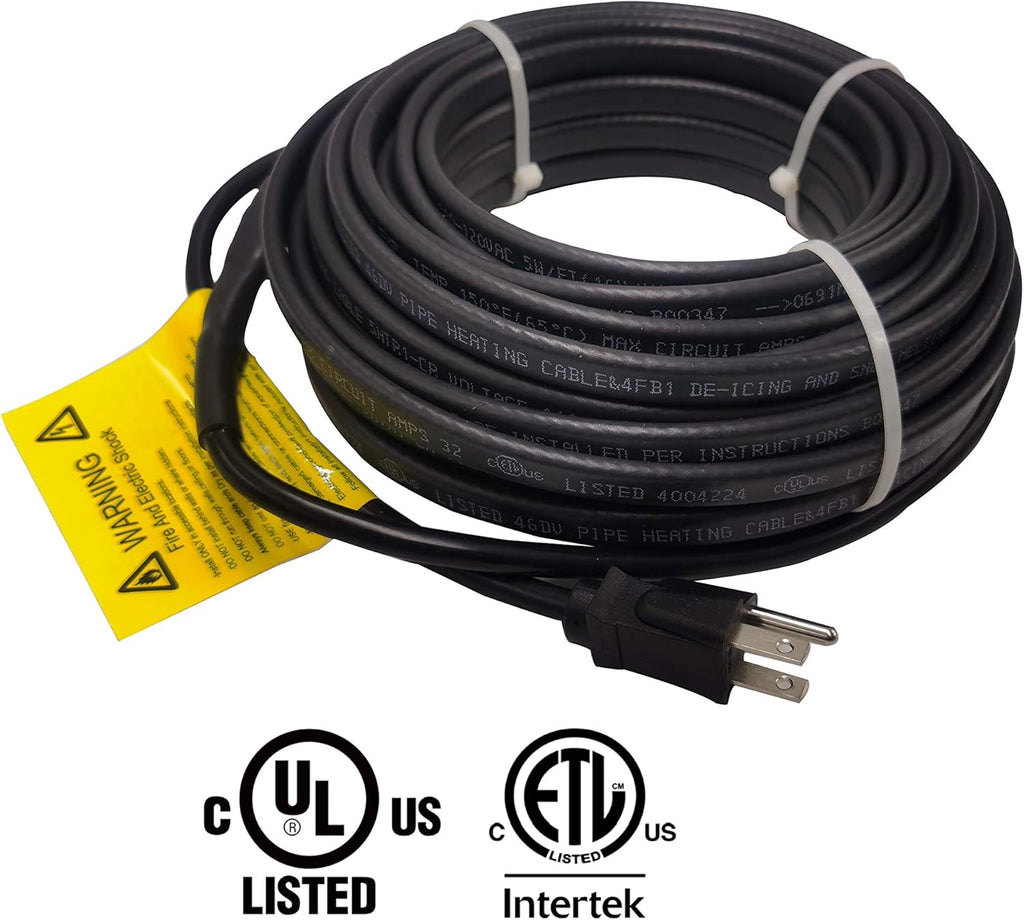 6-feet 120V Self Regulating Heating Cable U45336
