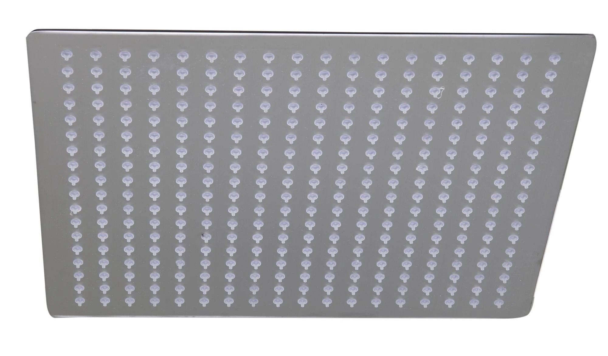 Solid Brushed Stainless Steel 16" Square Rain Shower Head X89443