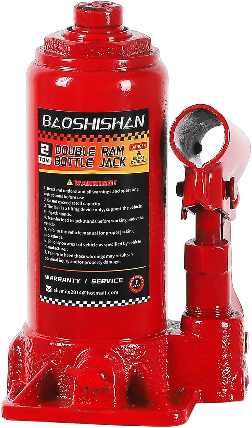 2 Ton Hydraulic Bottle Jack with Carrying Case K714