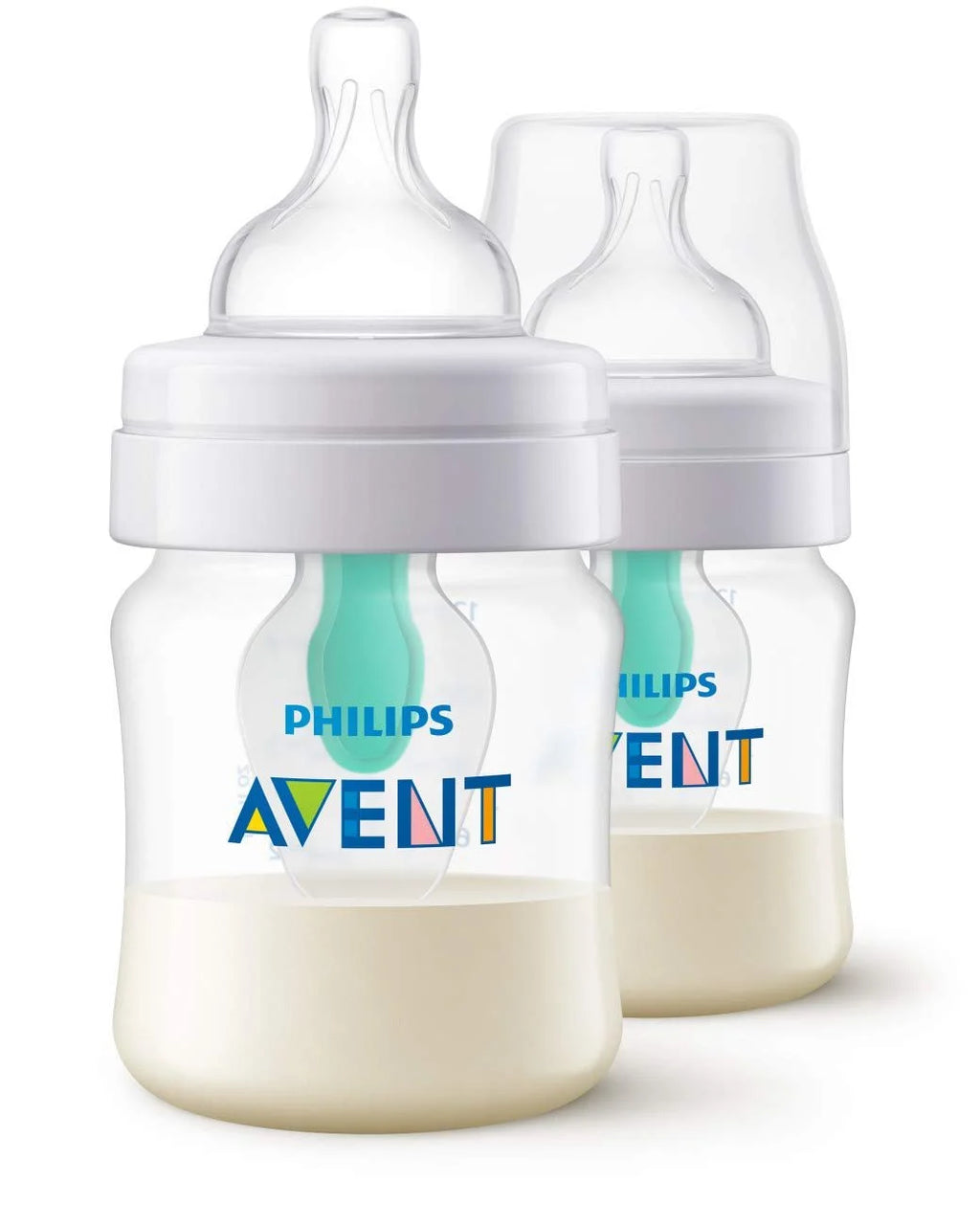 Anti-Colic Baby Bottle with AirFree Vent 4oz, 2pk D41192