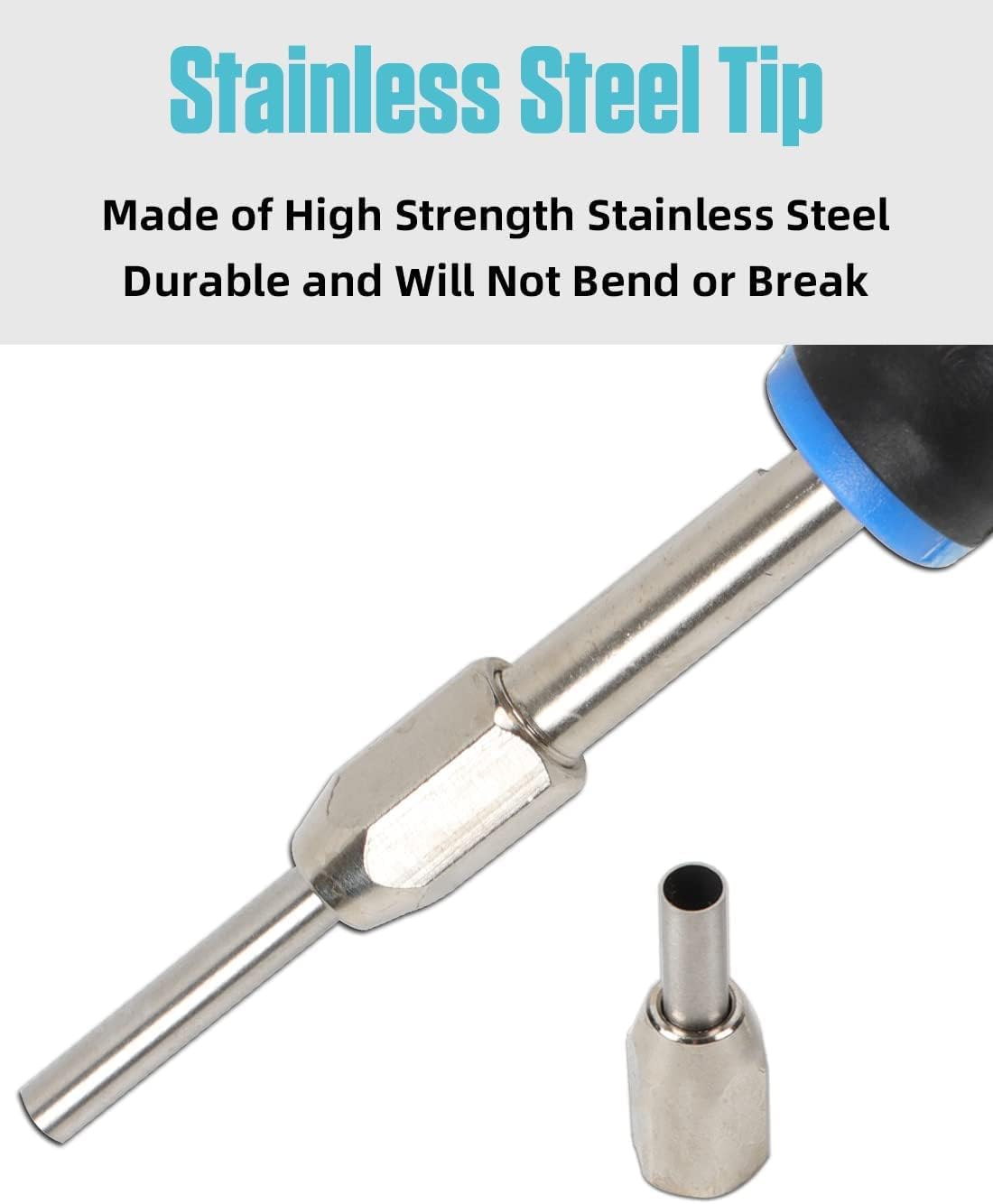 Terminal Removal Tool Kit 23 Pcs with Stainless Steel Tips and Carrying Case Q2950