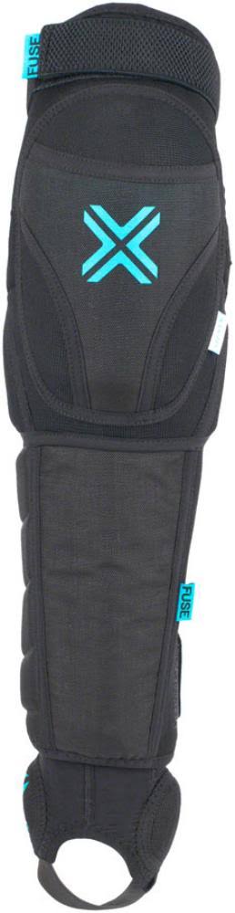 Black/Blue Knee Shin Ankle Combo Pad E380064