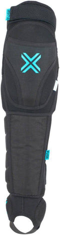 Black/Blue Knee Shin Ankle Combo Pad E380064