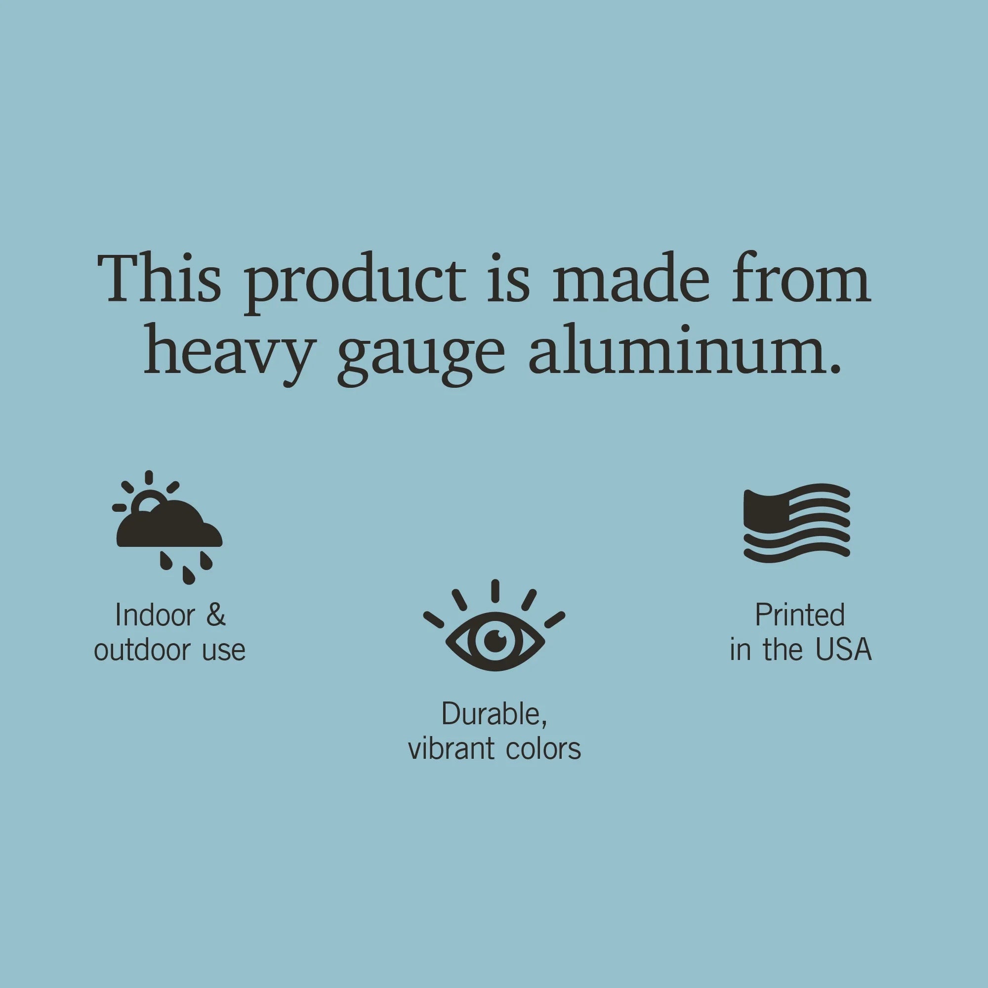12x18 Aluminum Metal Sign Decor Q2391