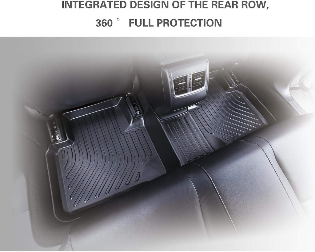 All Weather Guard Car Mats Front & Rear Row Full Set X262922