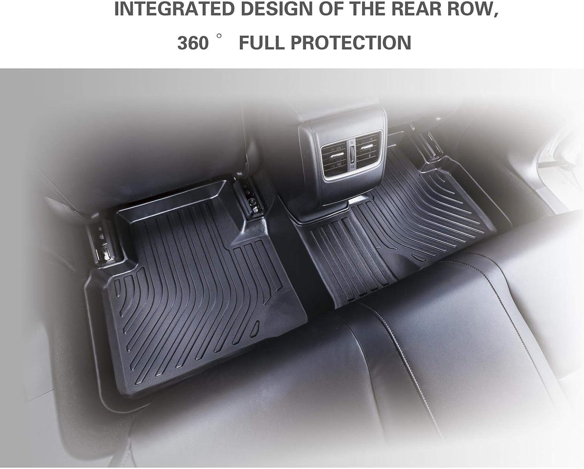 All Weather Guard Car Mats Front & Rear Row Full Set X262922