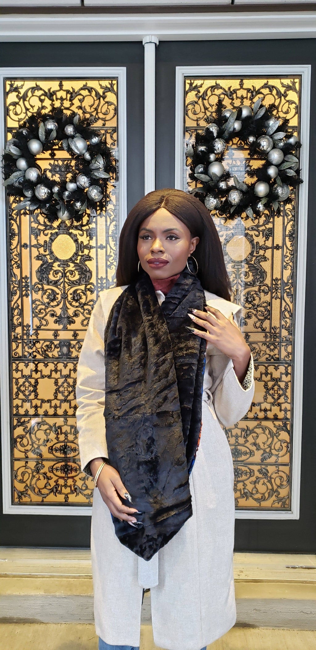 Reversible Loop Scarf A492