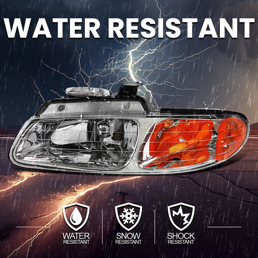 Chrome Headlights L+R Pair Assembly H282651