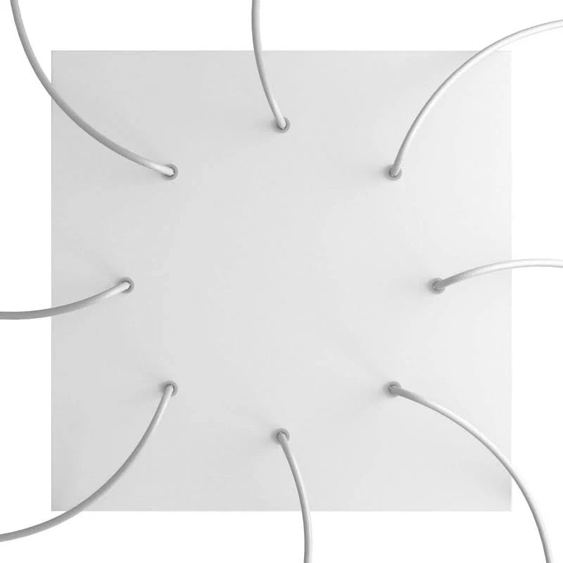 Extra Large Square Ceiling Canopy Kit Matt White T814965
