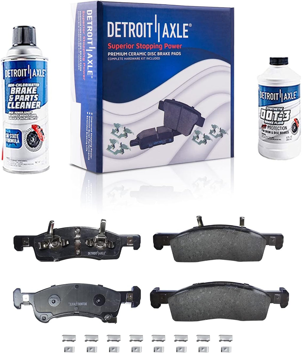 Front Rotors + Brake Pads 6pc Set J18703