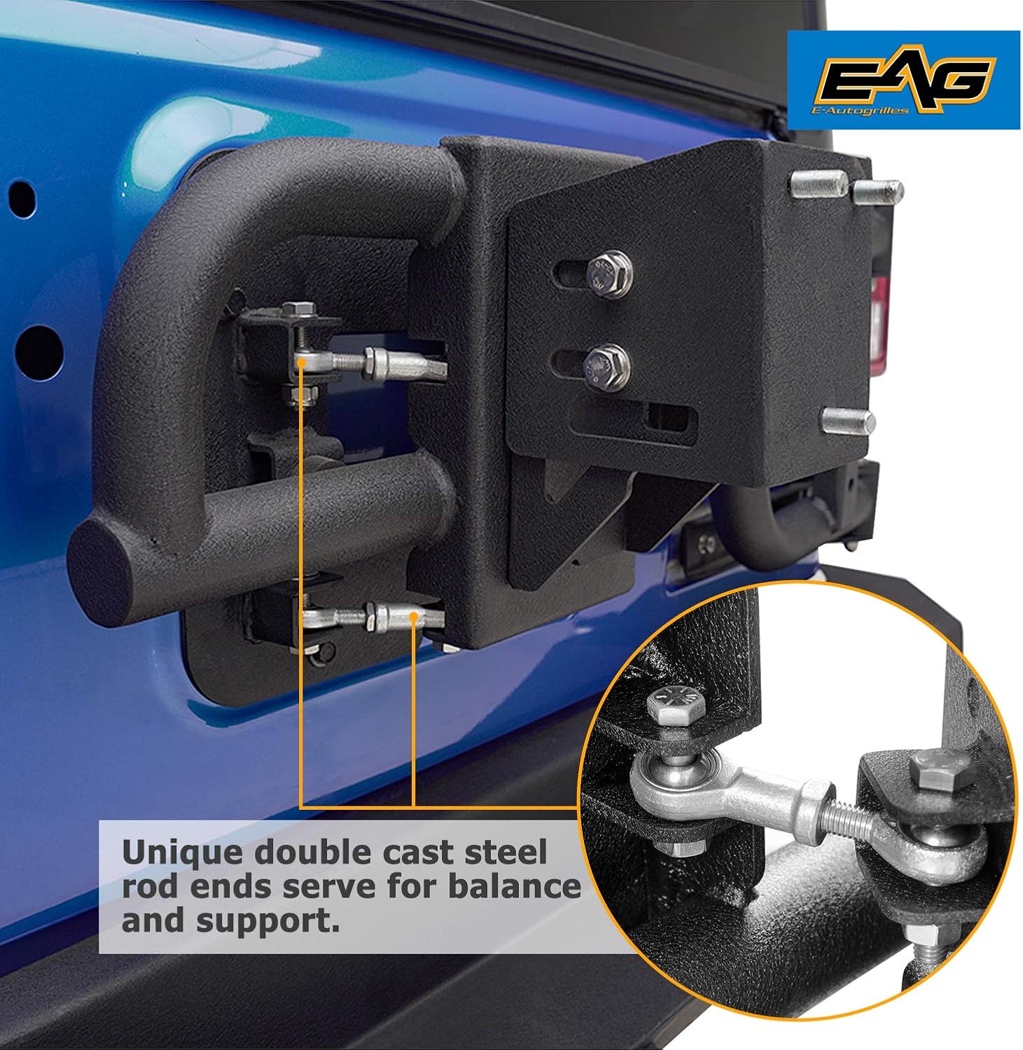 Tire Carrier for Wrangler JK L9181