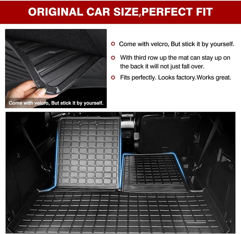 Black All Weather Trunk Liner for Ford Explorer M138