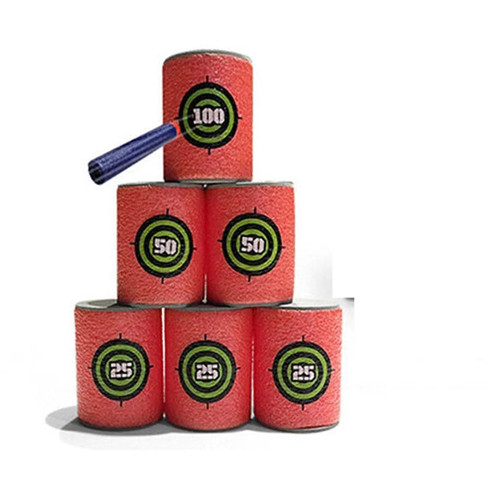6pcs Toy Gun Soft Bullet Target Shoot Dart Blaster Kid Toy R333