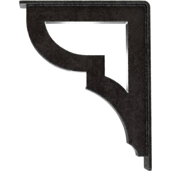 Antiqued Pewter Wrought Iron Bracket Q3965