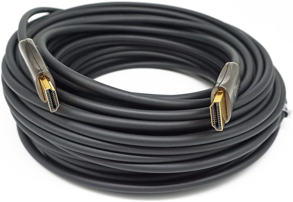 Fiber Optic HDMI Cable 50ft 4K60Hz 18Gbps Slim R82277