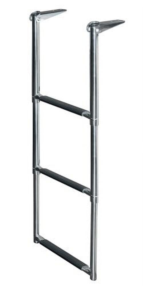 Stainless Steel 3-Step Telescoping Drop Ladder R931199