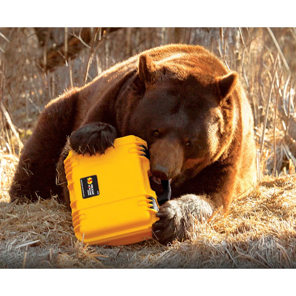 Yellow Storm Case with Padded Dividers Y82496