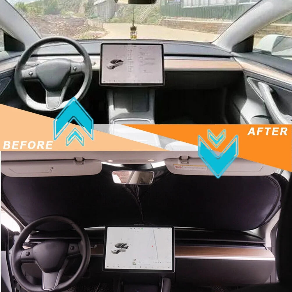 Car Windshield Sunshade Front Window Cover Visor Sun Shade C488840