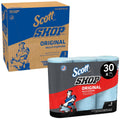 Blue Shop Towels, 55 Sheets per Roll, 30 Rolls per Case, Pack of 2 S8471